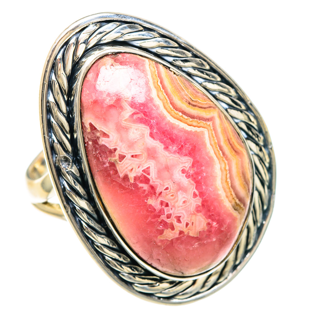 Rhodochrosite Rings handcrafted by Anasilvercos - RING93299