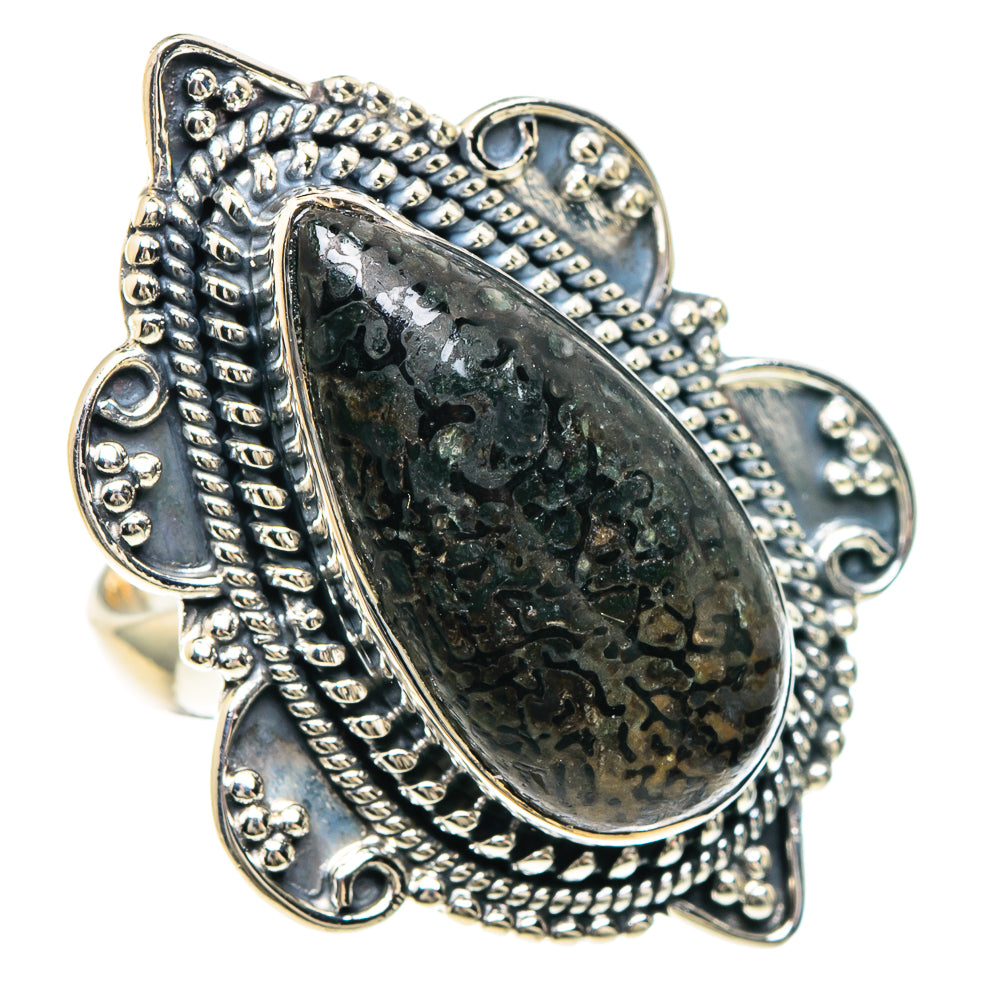 Dinosaur Bone Rings handcrafted by Anasilvercos - RING93308 - Photo 2