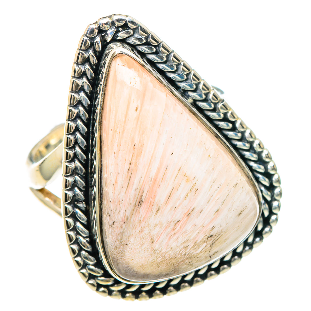 Scolecite Rings handcrafted by Anasilvercos - RING93310 - Photo 2