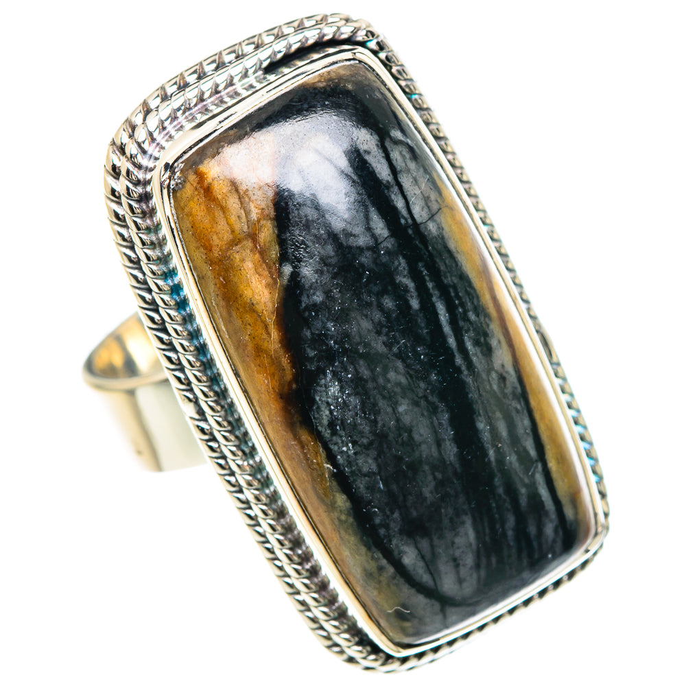 Picasso Jasper Rings handcrafted by Anasilvercos - RING93318