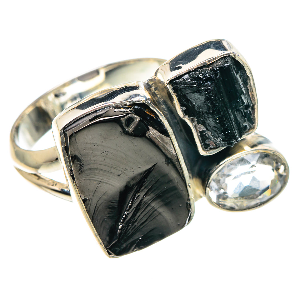 Shungite Rings handcrafted by Anasilvercos - RING93336