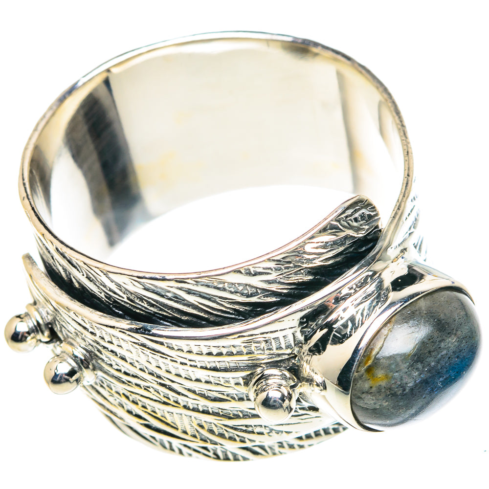 Labradorite Rings handcrafted by Anasilvercos - RING93343