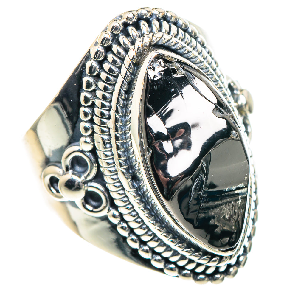 Shungite Rings handcrafted by Anasilvercos - RING93356
