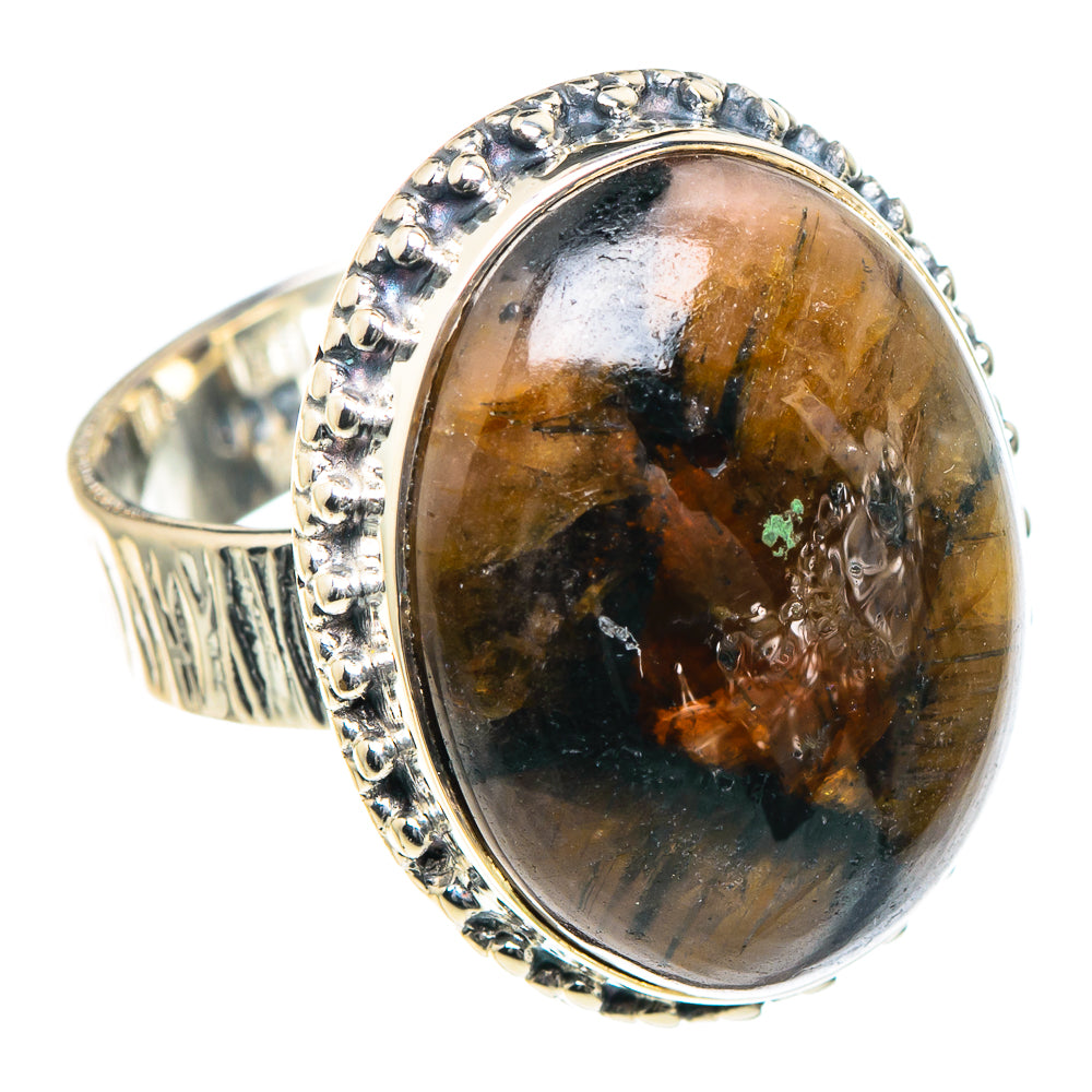 Chiastolite Rings handcrafted by Anasilvercos - RING93366 - Photo 2