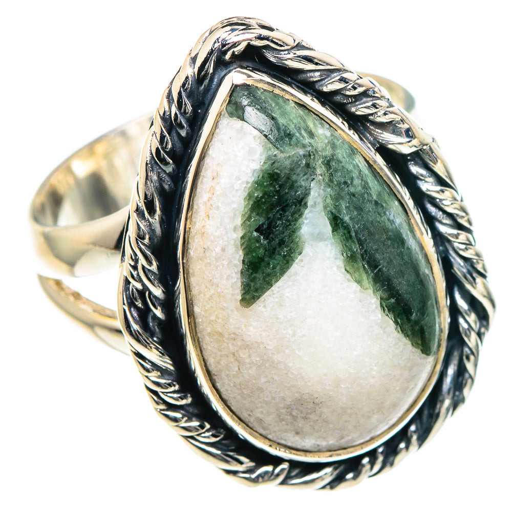 Seraphinite Rings handcrafted by Anasilvercos - RING93387