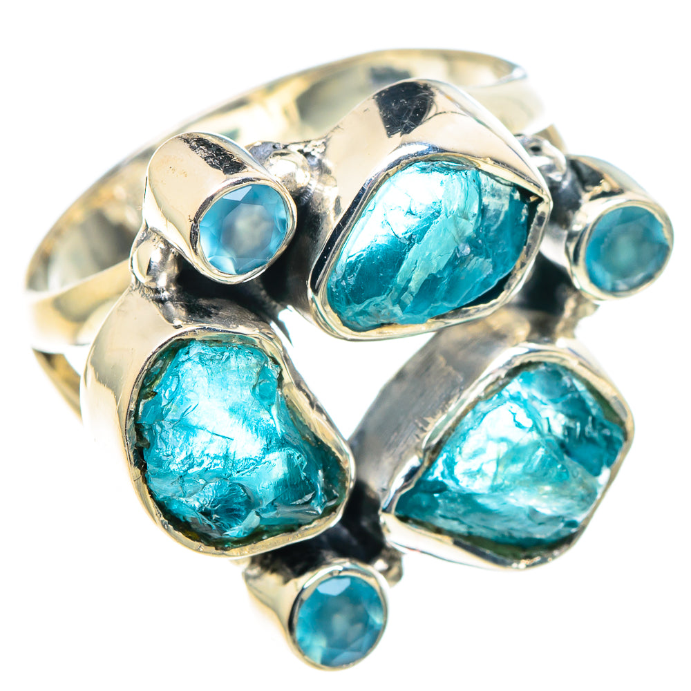 Apatite Rings handcrafted by Anasilvercos - RING93416