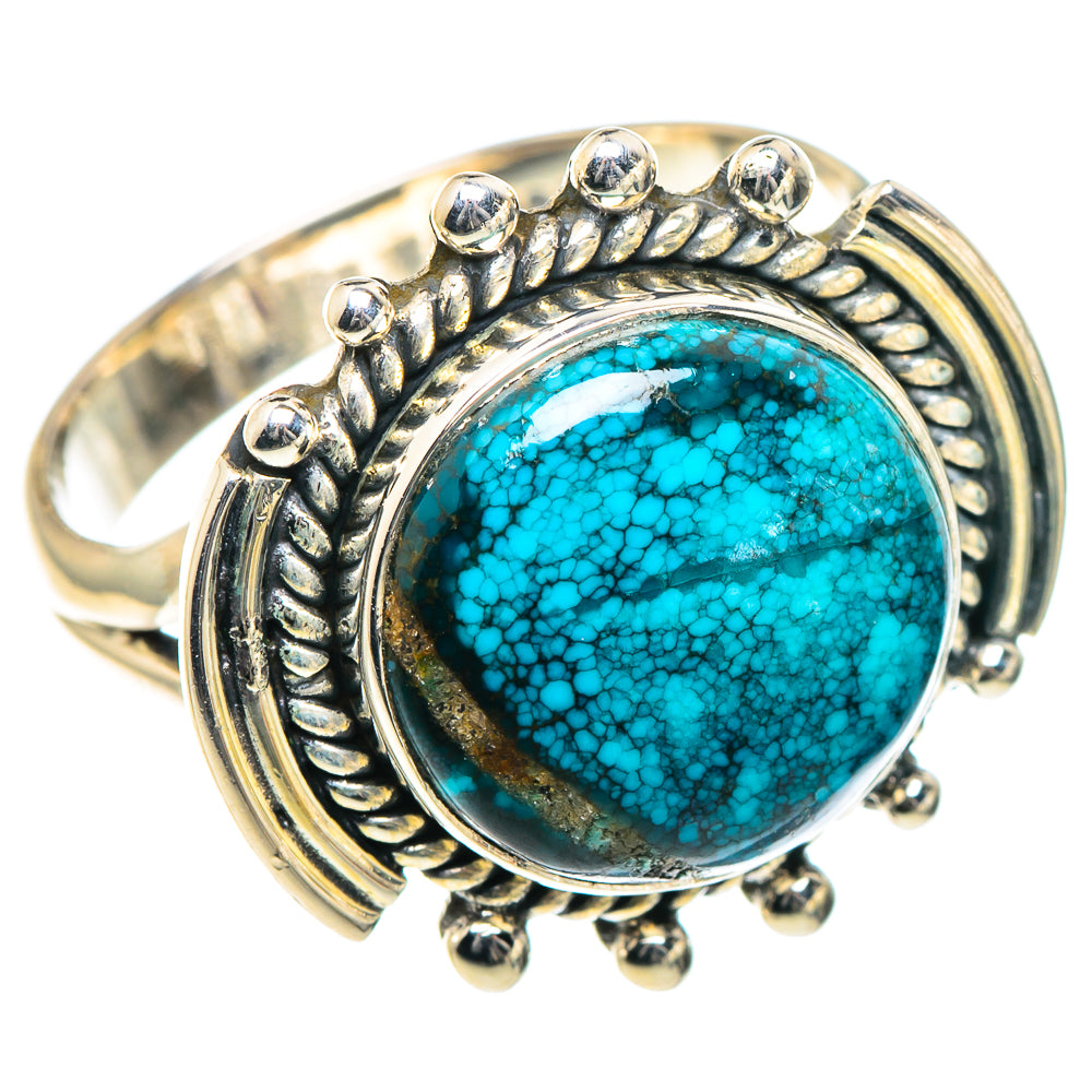 Chrysocolla Rings handcrafted by Anasilvercos - RING93417