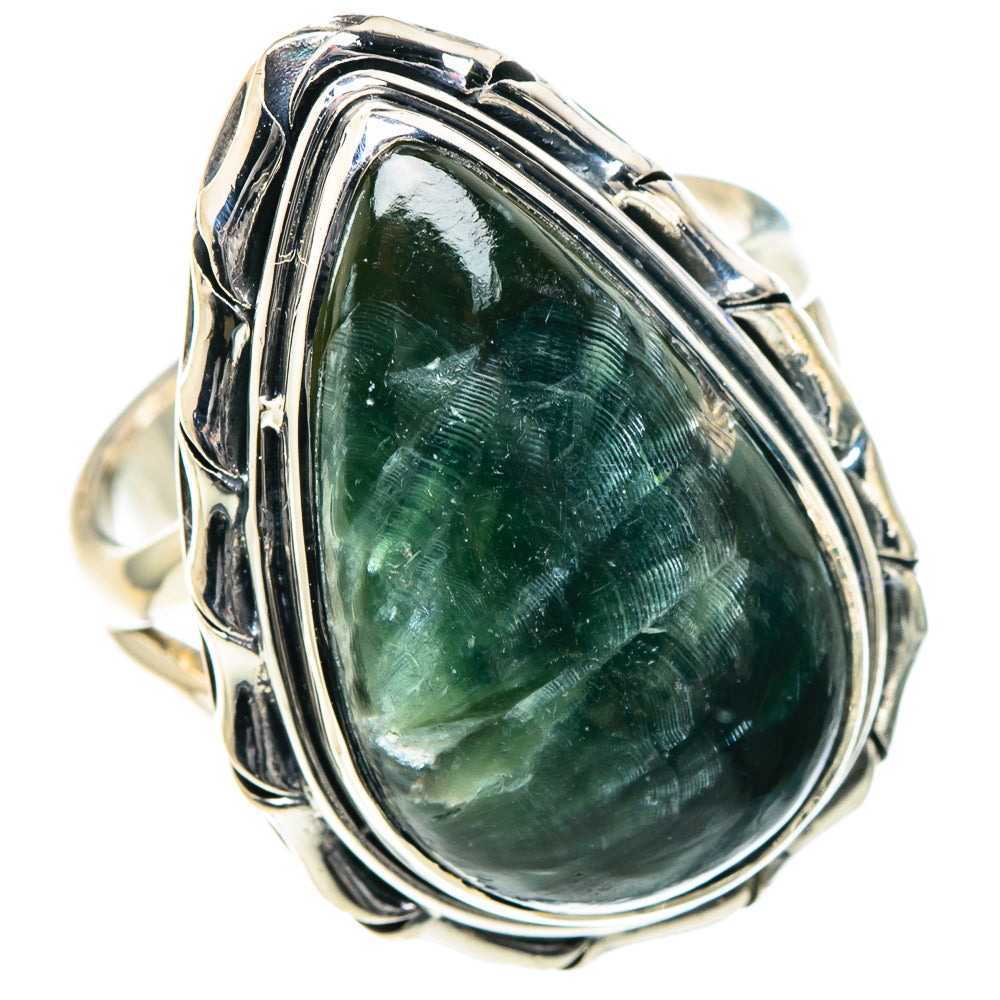 Seraphinite Rings handcrafted by Anasilvercos - RING93422
