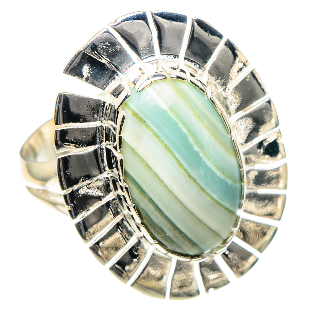 Ocean Jasper Rings handcrafted by Anasilvercos - RING93423