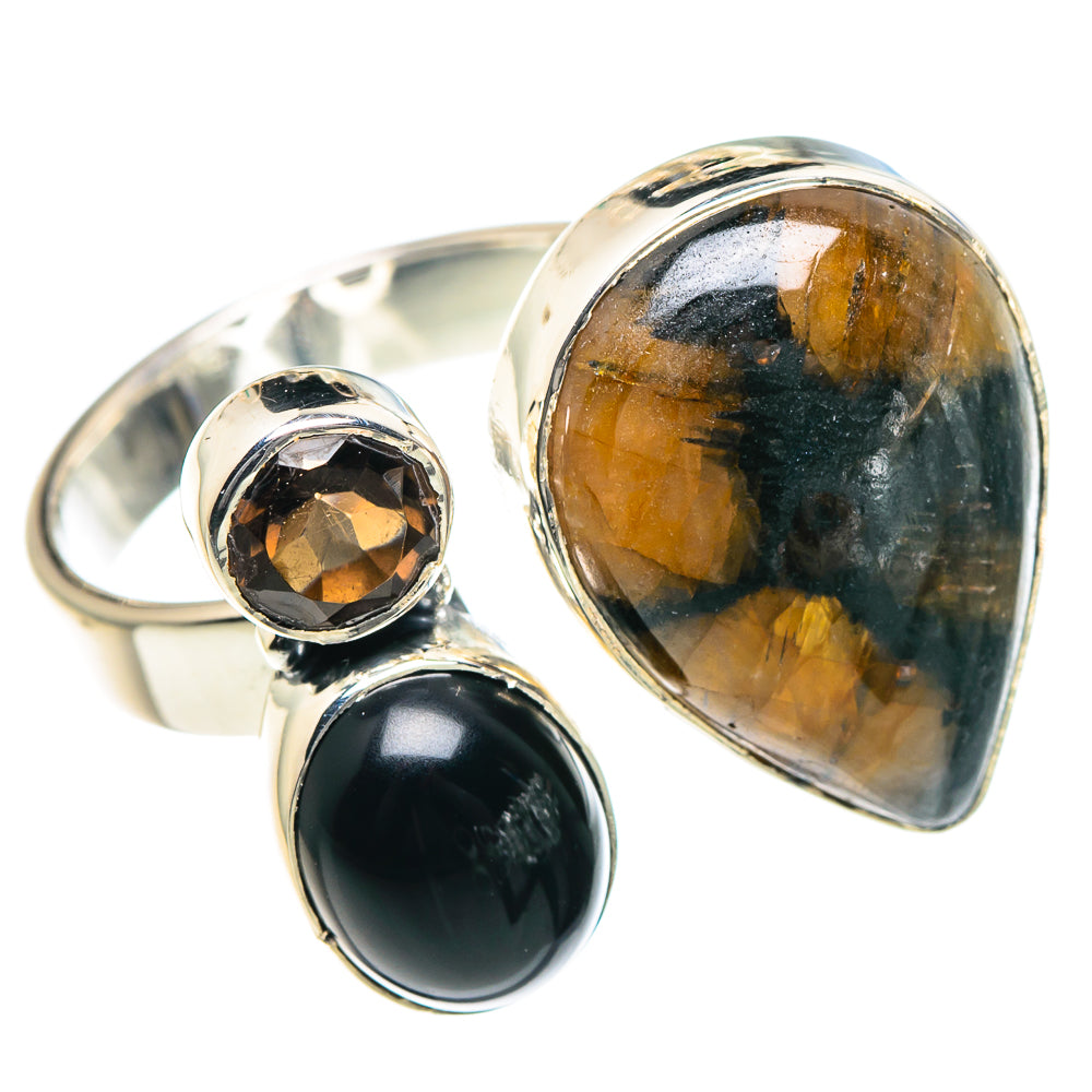 Chiastolite Rings handcrafted by Anasilvercos - RING93425