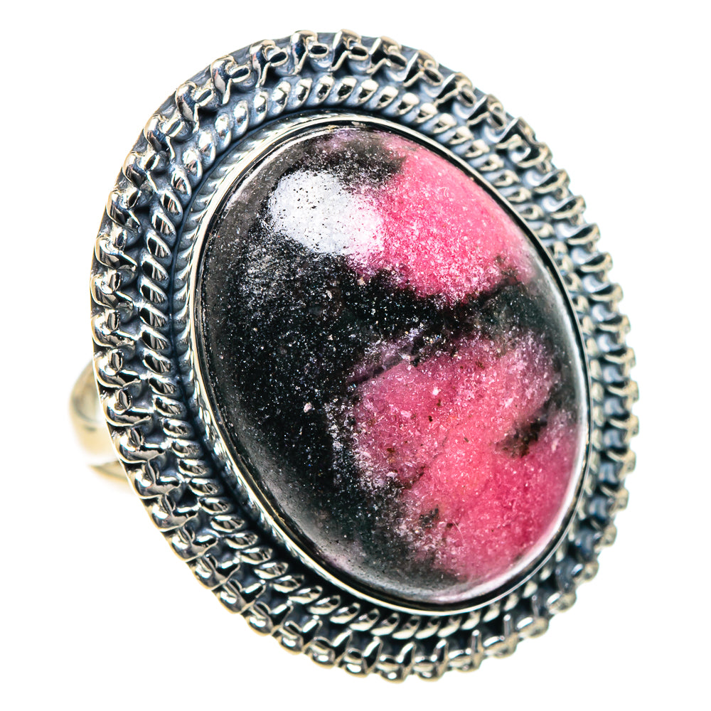 Rhodonite Rings handcrafted by Anasilvercos - RING93455 - Photo 2