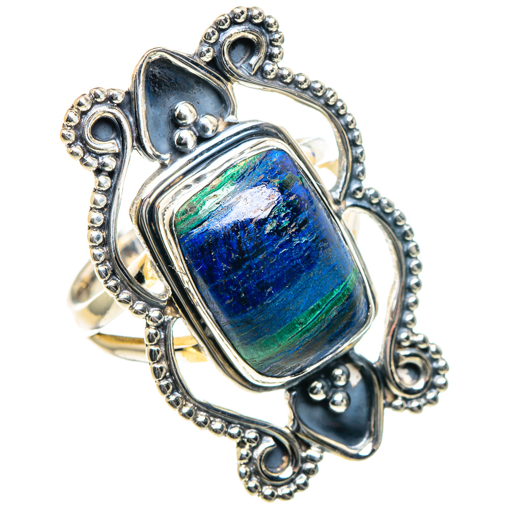 Azurite Rings handcrafted by Anasilvercos - RING93469