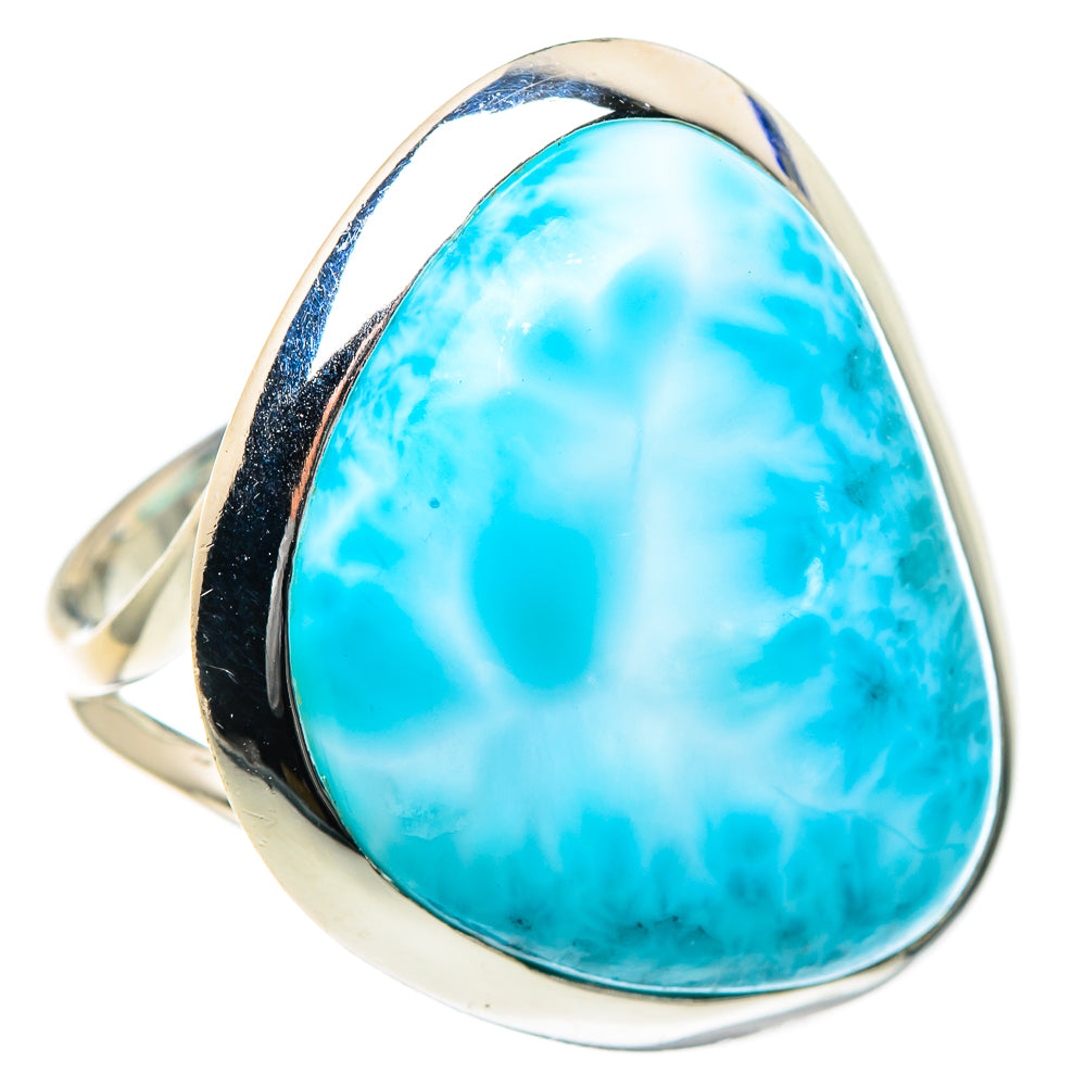 Larimar Rings handcrafted by Anasilvercos - RING93474