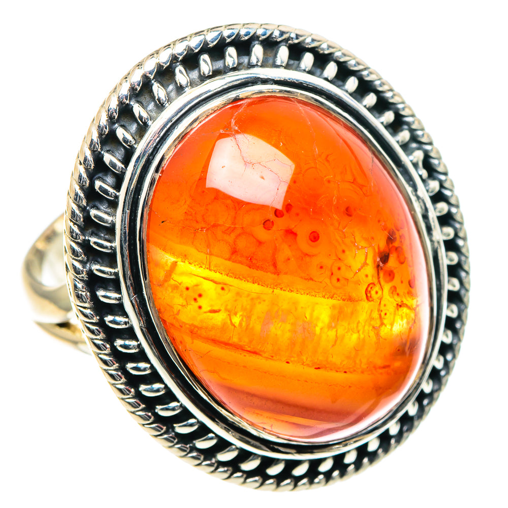 Sunstone Rings handcrafted by Anasilvercos - RING93489