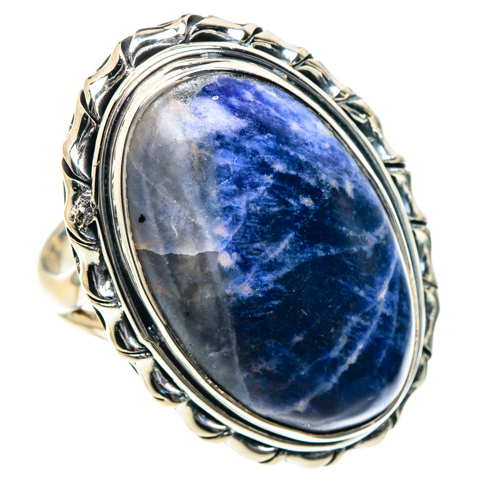 Sodalite Rings handcrafted by Anasilvercos - RING93510