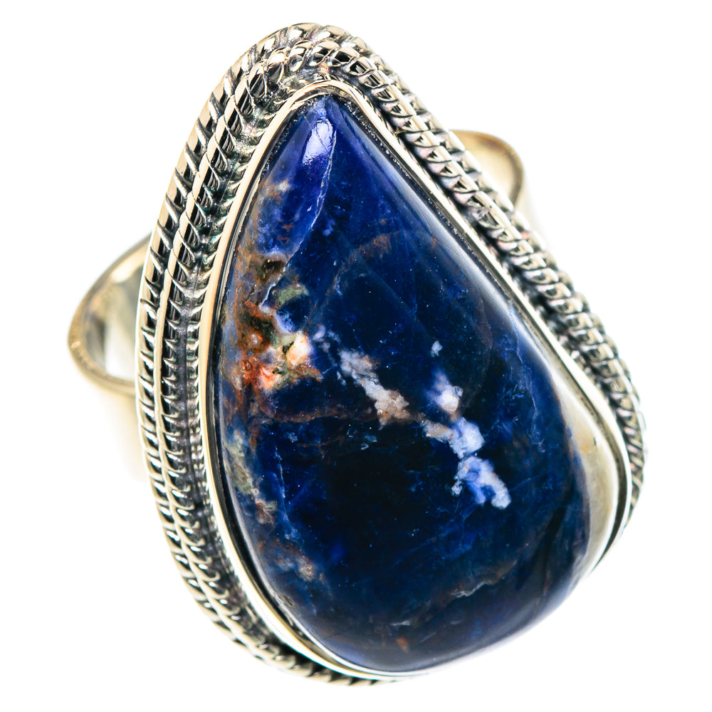 Sodalite Rings handcrafted by Anasilvercos - RING93516