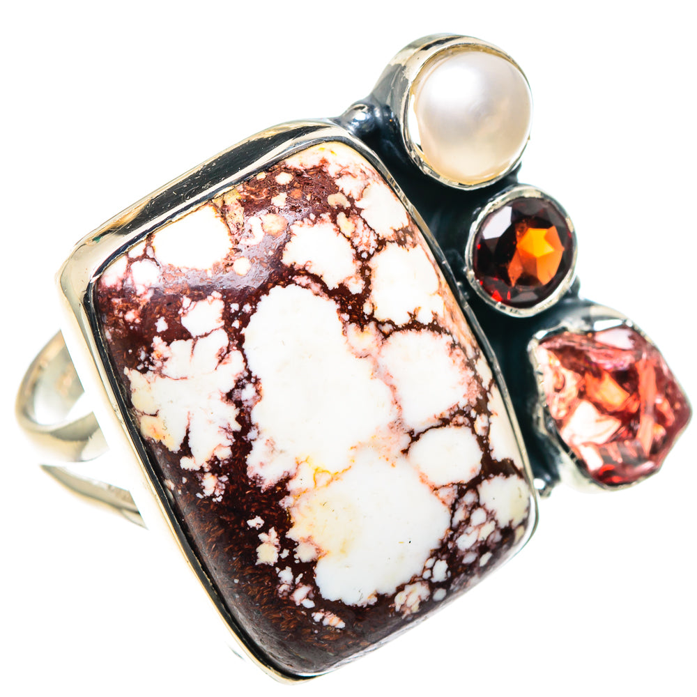 Wild Horse Jasper Rings handcrafted by Anasilvercos - RING93527
