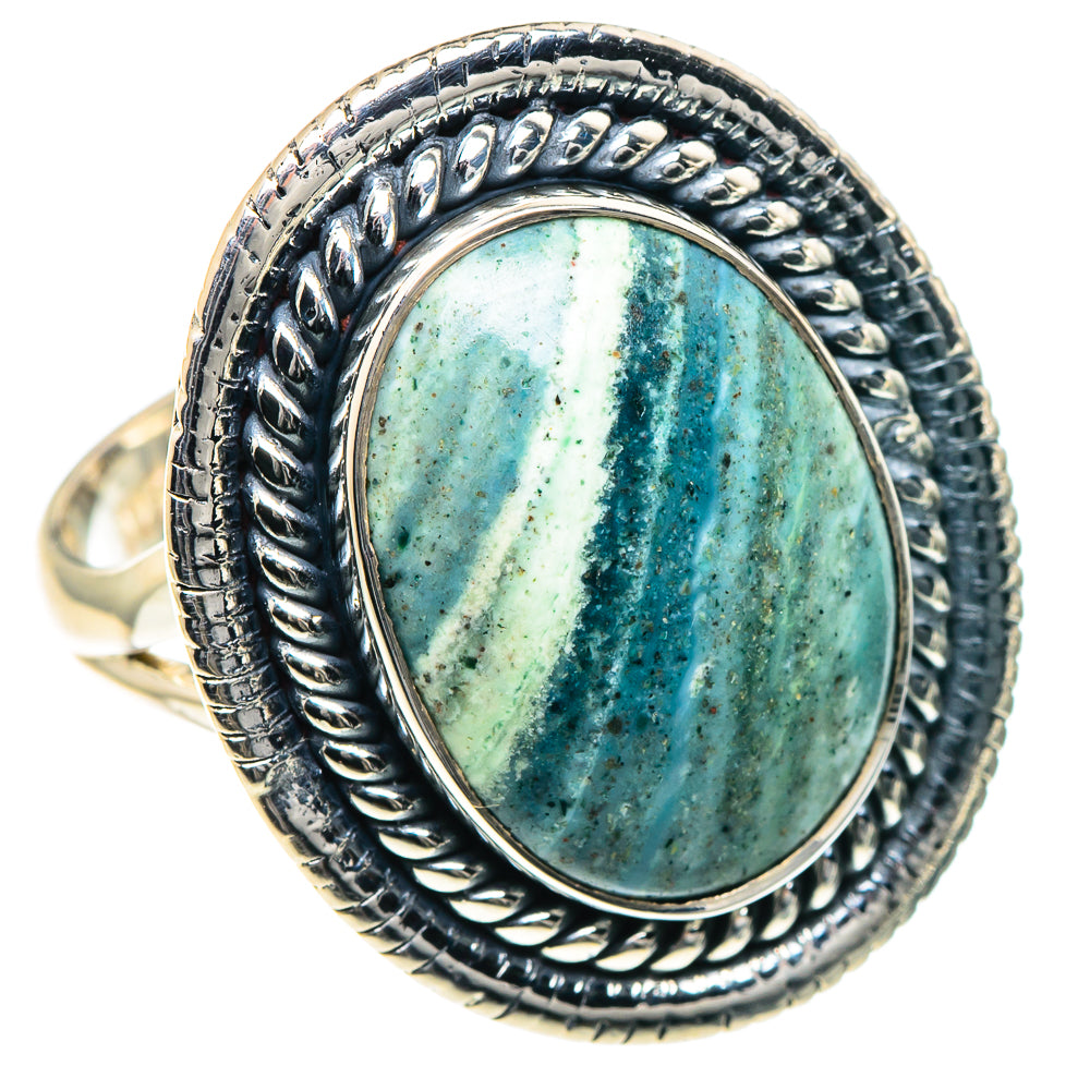 Ocean Jasper Rings handcrafted by Anasilvercos - RING93542