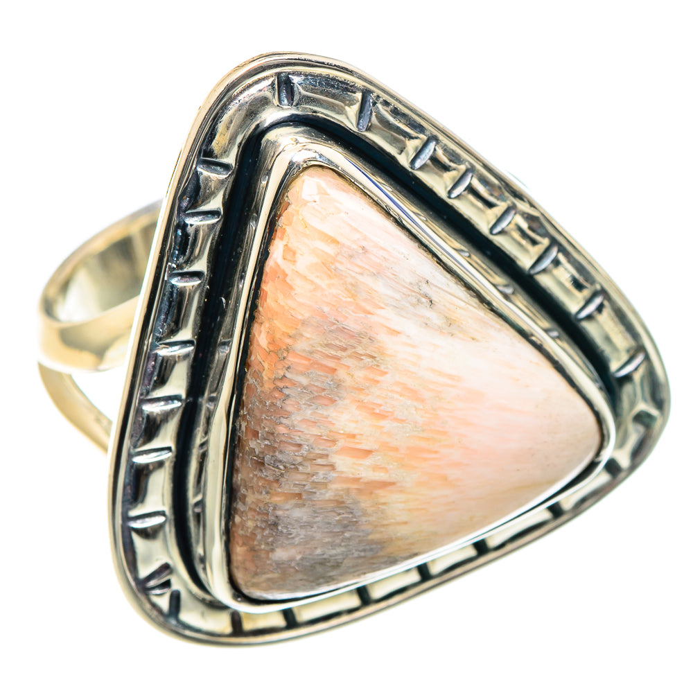 Scolecite Rings handcrafted by Anasilvercos - RING93552 - Photo 2