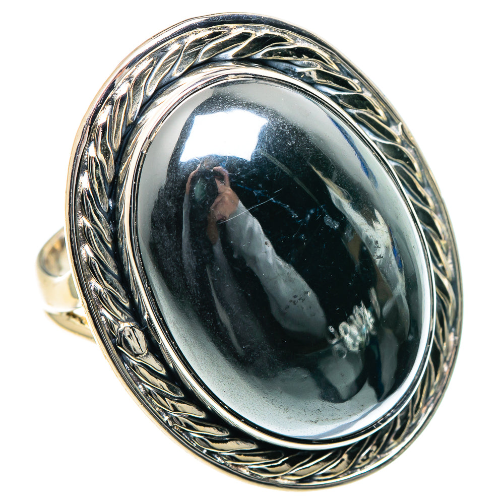 Hematite Rings handcrafted by Anasilvercos - RING93560