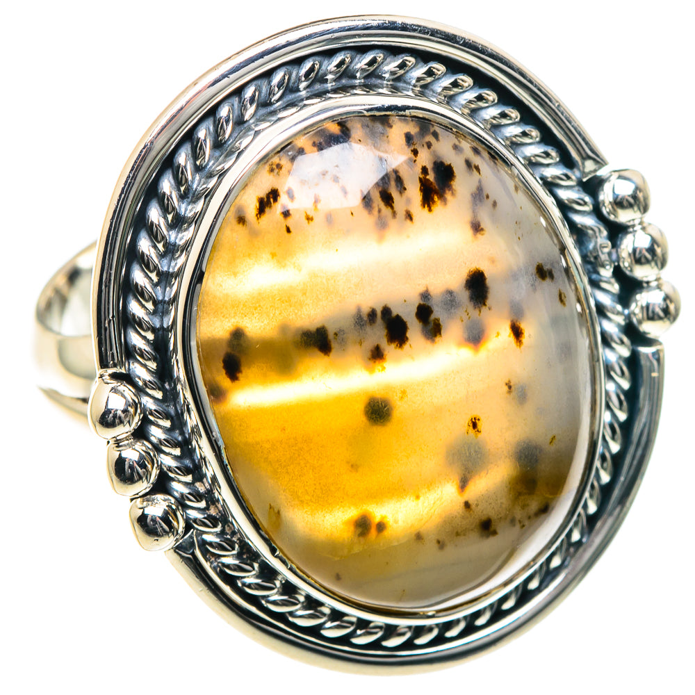 Montana Agate Rings handcrafted by Anasilvercos - RING93572
