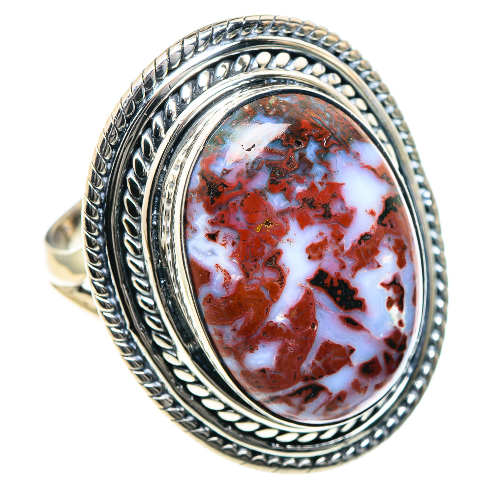 Ocean Jasper Rings handcrafted by Anasilvercos - RING93577