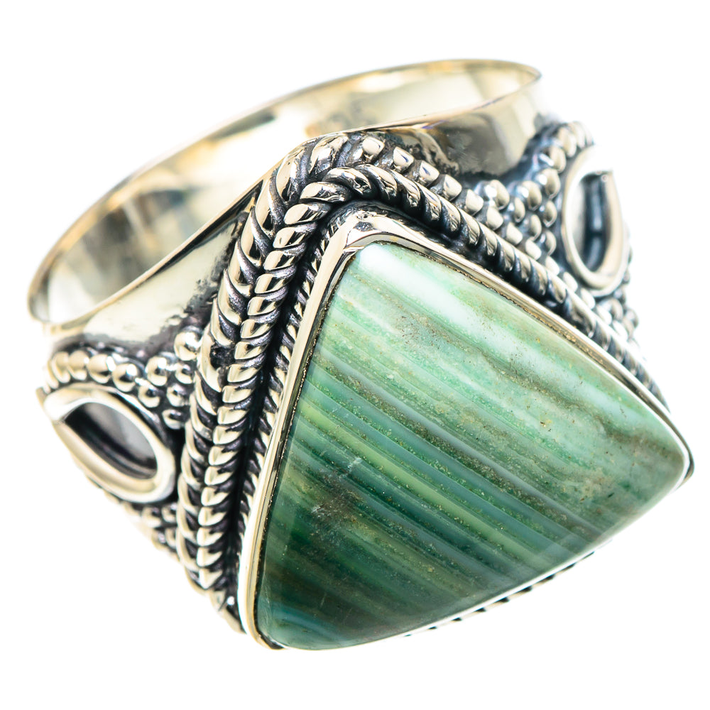 Ocean Jasper Rings handcrafted by Anasilvercos - RING93598