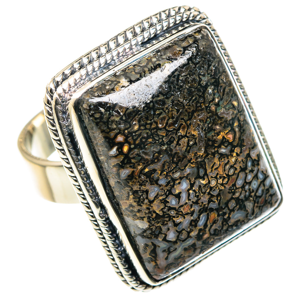 Dinosaur Bone Rings handcrafted by Anasilvercos - RING93608