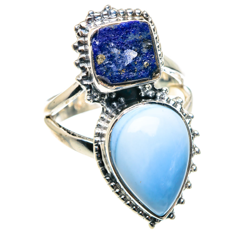 Larimar Rings handcrafted by Anasilvercos - RING93633