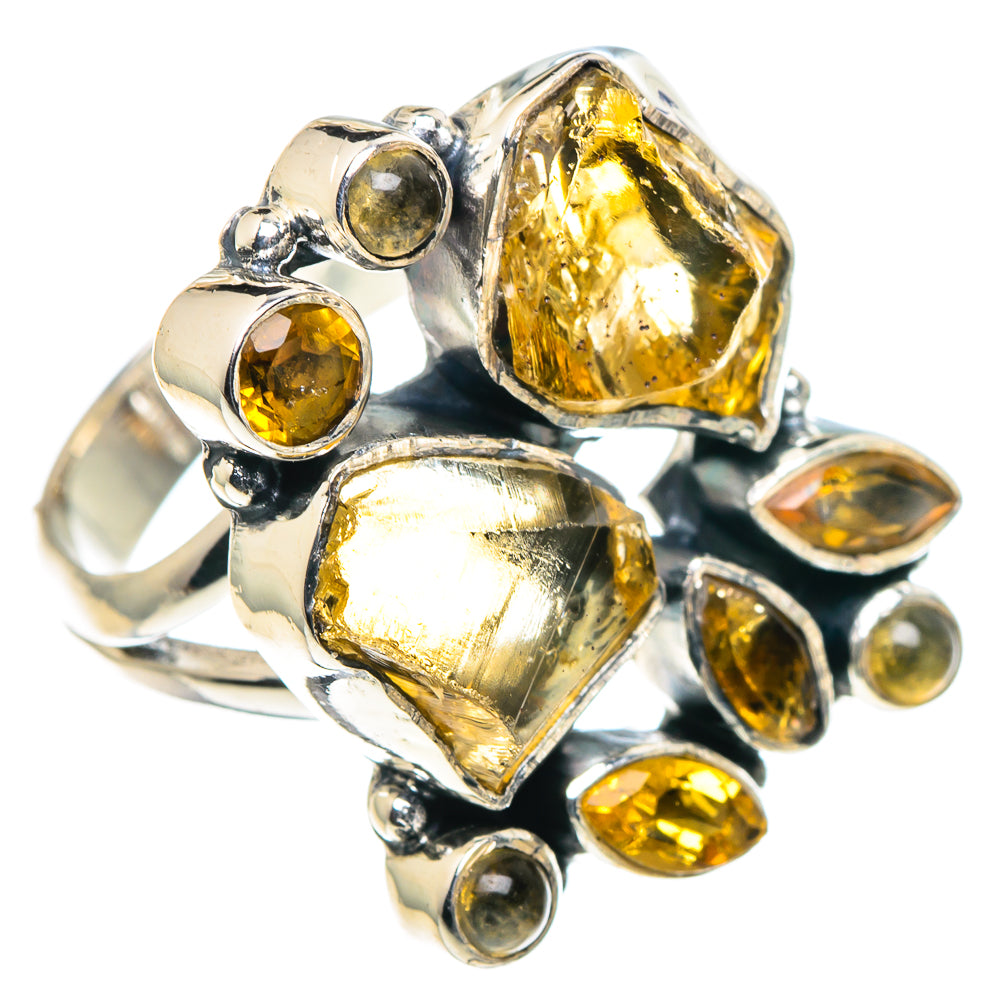 Citrine Rings handcrafted by Anasilvercos - RING93640