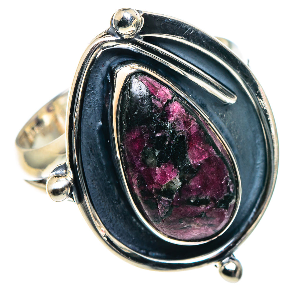 Russian Eudialyte Rings handcrafted by Anasilvercos - RING93644