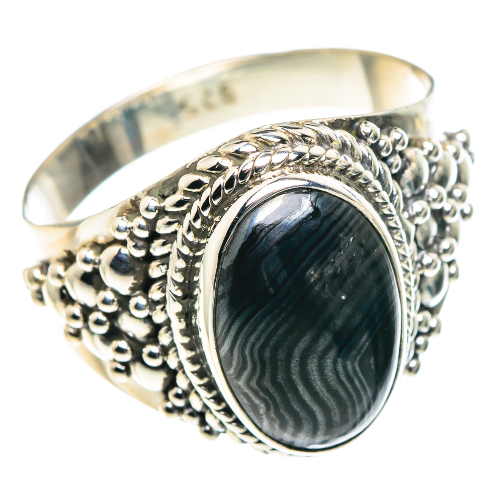 Psilomelane Rings handcrafted by Anasilvercos - RING93648