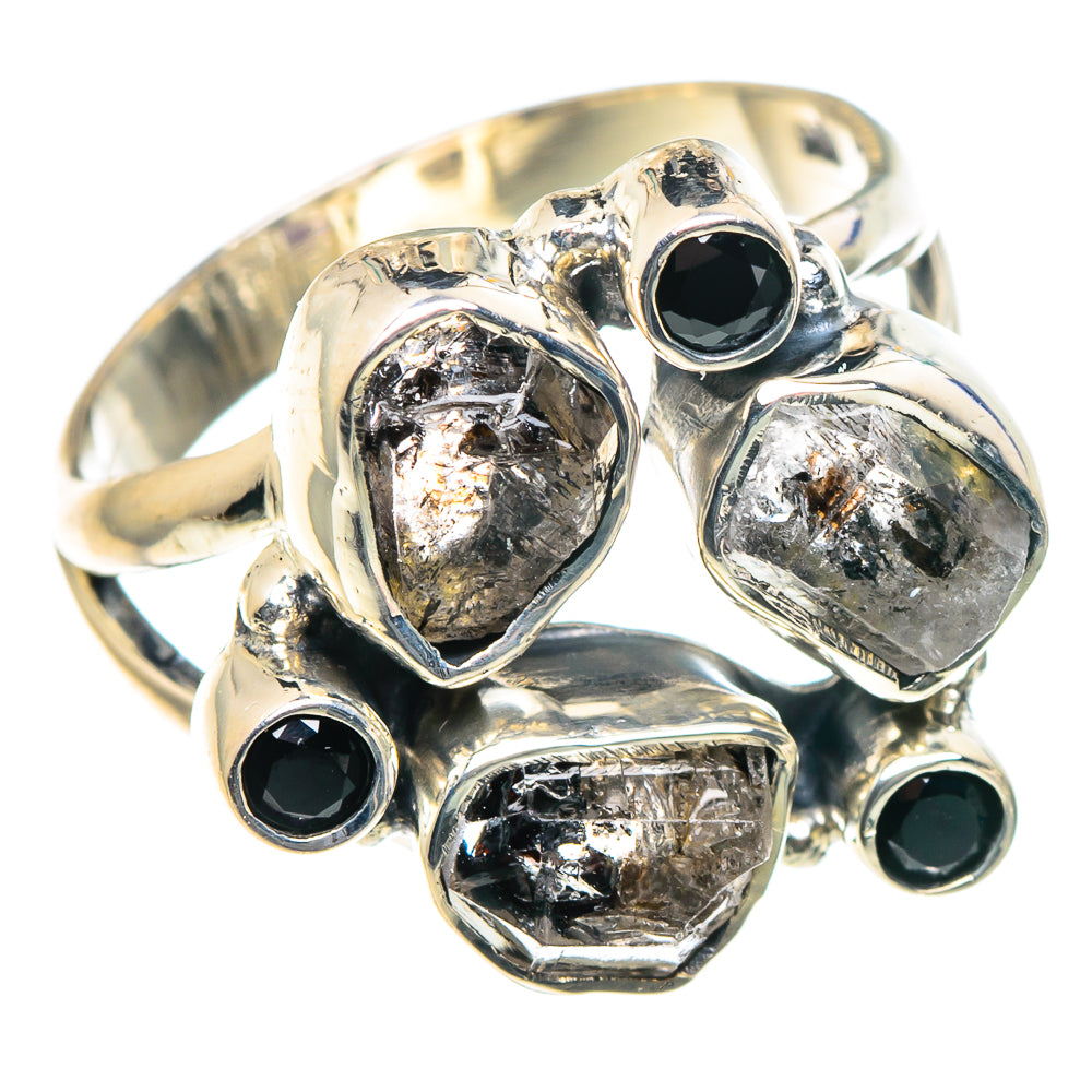 Herkimer Diamond Rings handcrafted by Anasilvercos - RING93649