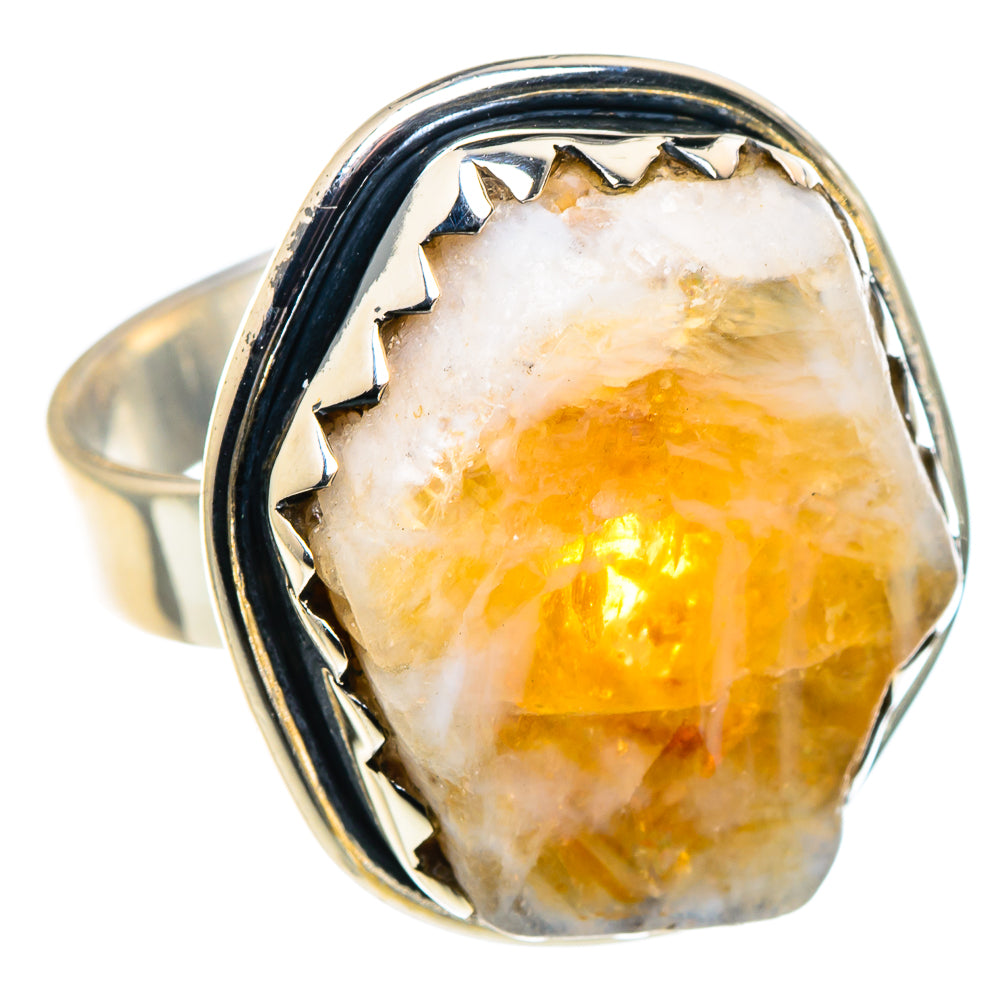 Citrine Rings handcrafted by Anasilvercos - RING93698