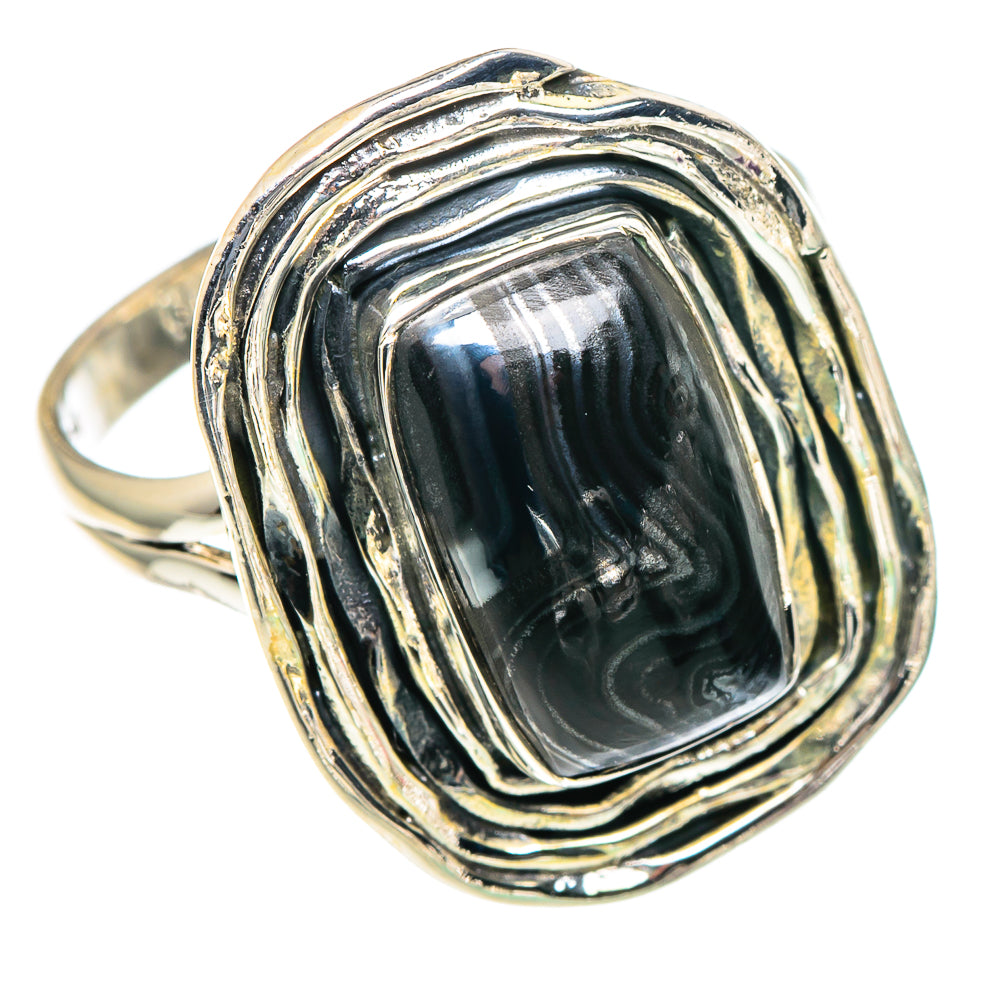 Psilomelane Rings handcrafted by Anasilvercos - RING93706