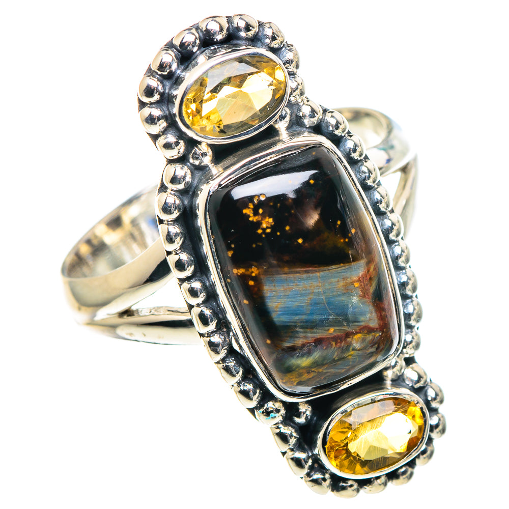 Pietersite Rings handcrafted by Anasilvercos - RING93733