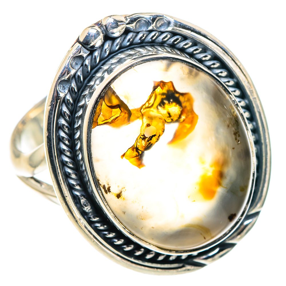 Montana Agate Rings handcrafted by Anasilvercos - RING93747