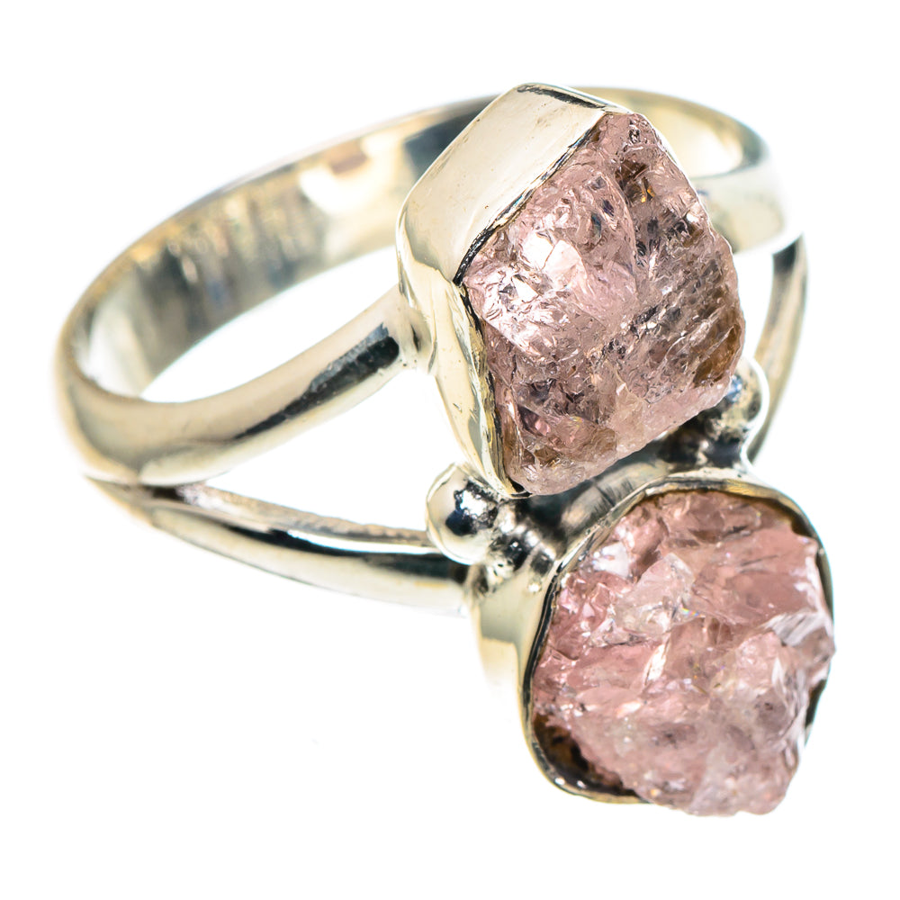 Rose Quartz Rings handcrafted by Anasilvercos - RING93750