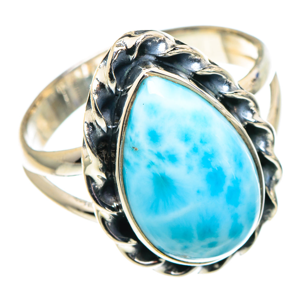Larimar Rings handcrafted by Anasilvercos - RING93765