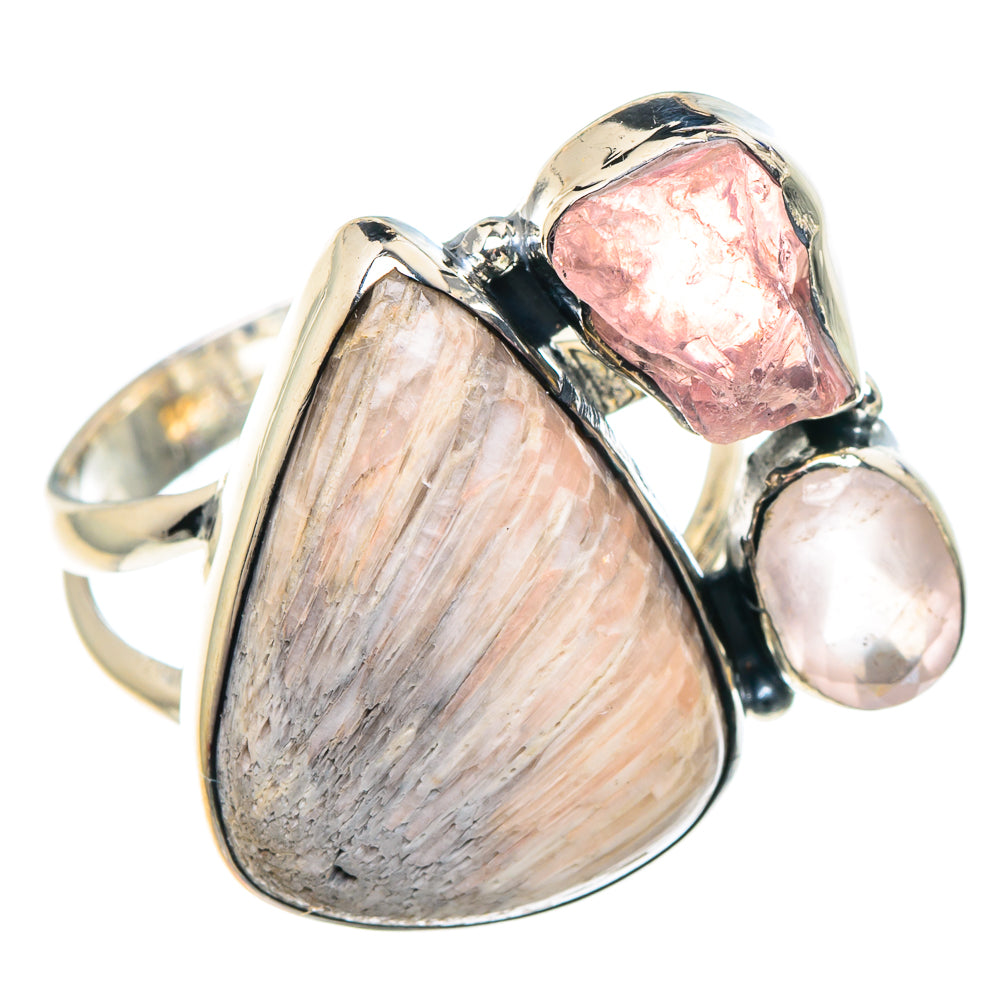 Scolecite Rings handcrafted by Anasilvercos - RING93770