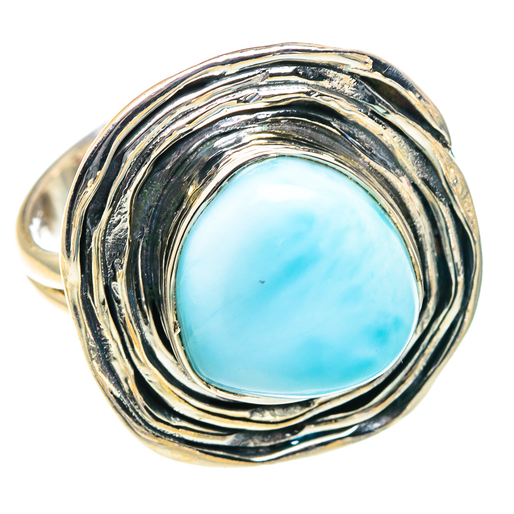 Larimar Rings handcrafted by Anasilvercos - RING93788