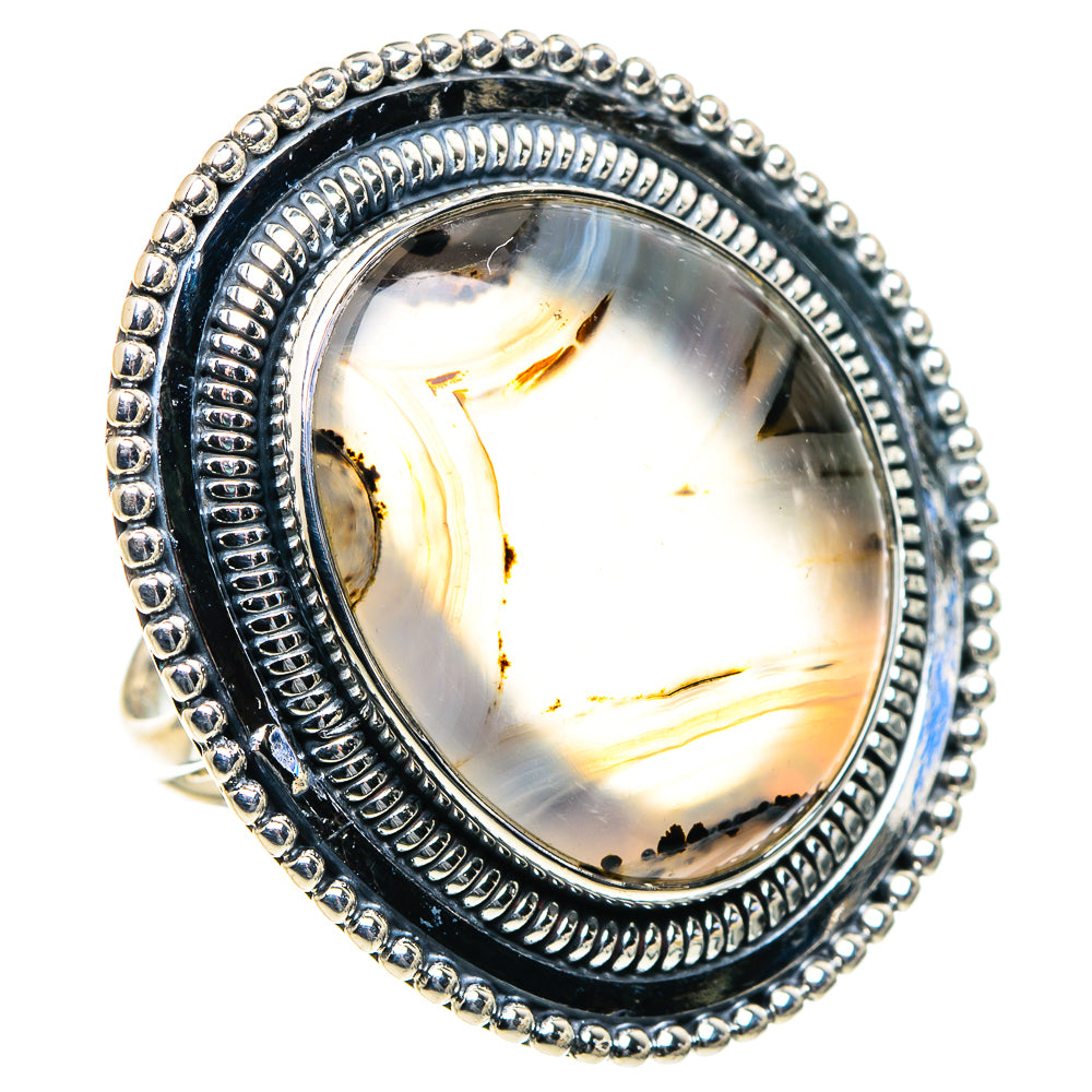 Montana Agate Rings handcrafted by Anasilvercos - RING93824