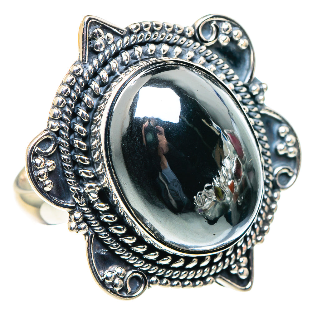 Hematite Rings handcrafted by Anasilvercos - RING93827
