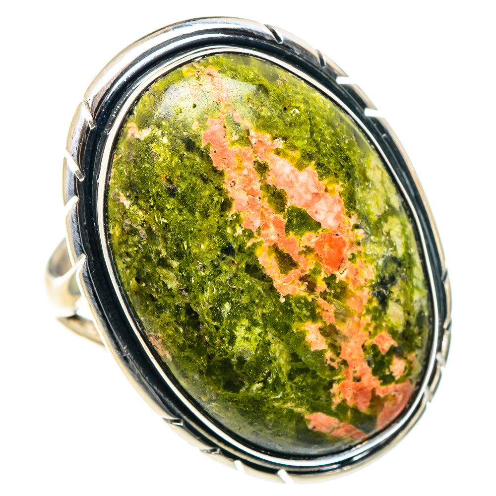 Unakite Rings handcrafted by Anasilvercos - RING93841