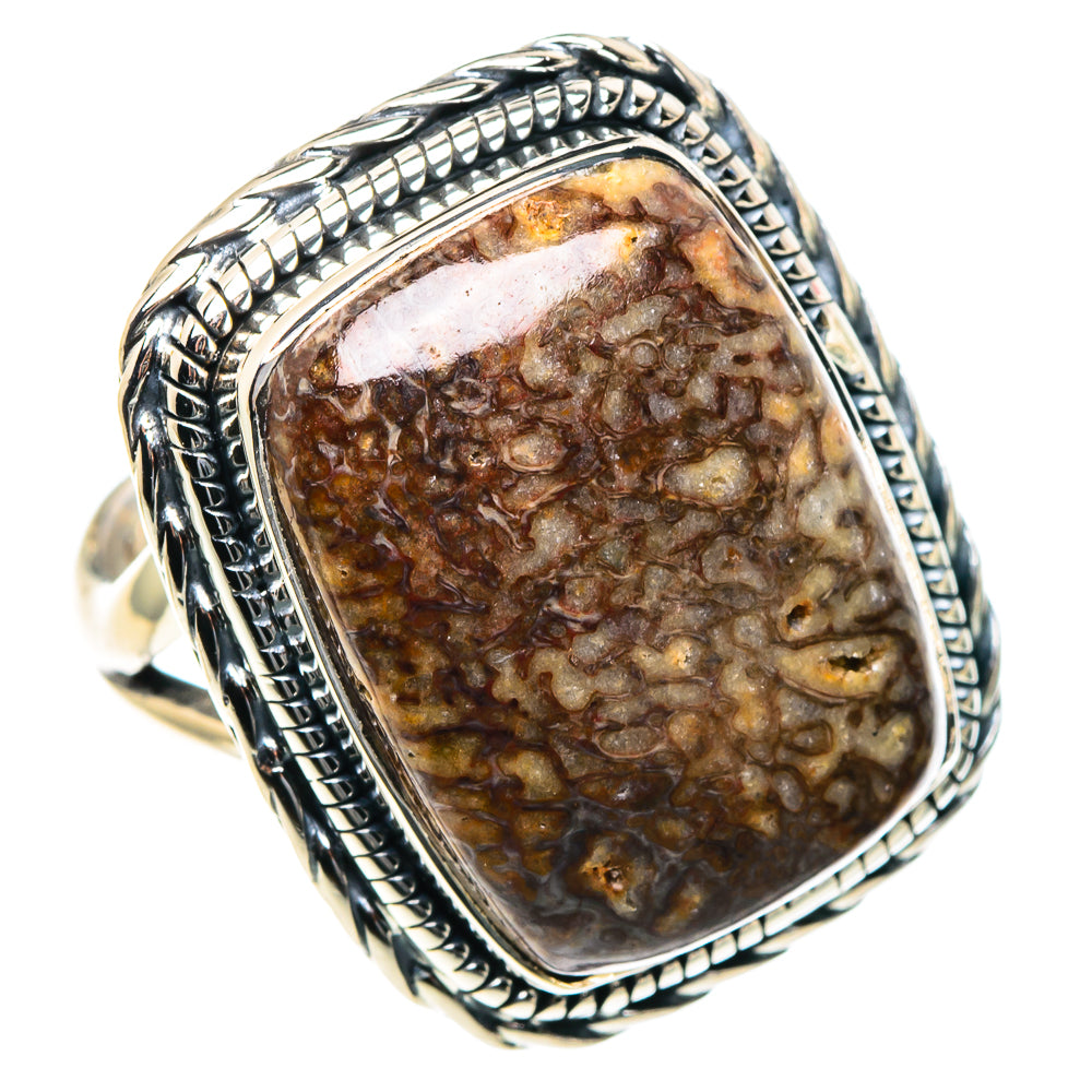 Dinosaur Bone Rings handcrafted by Anasilvercos - RING93845