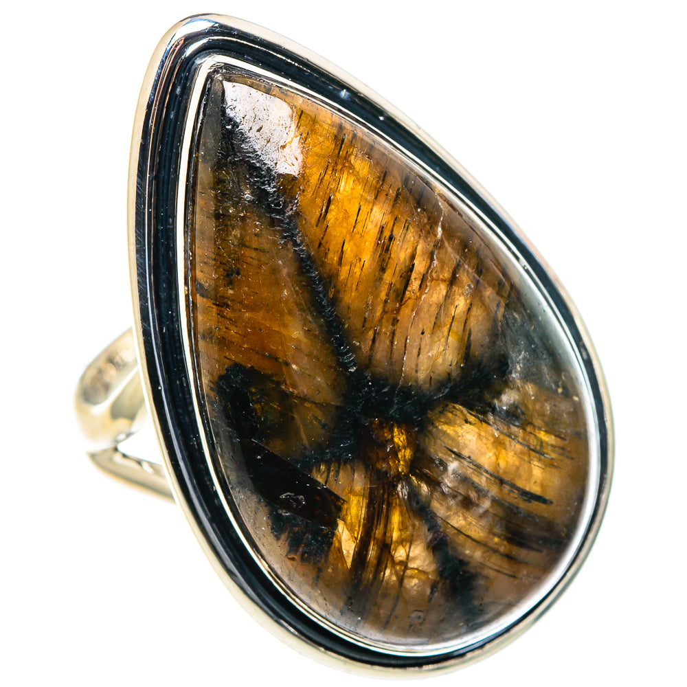 Chiastolite Rings handcrafted by Anasilvercos - RING93846
