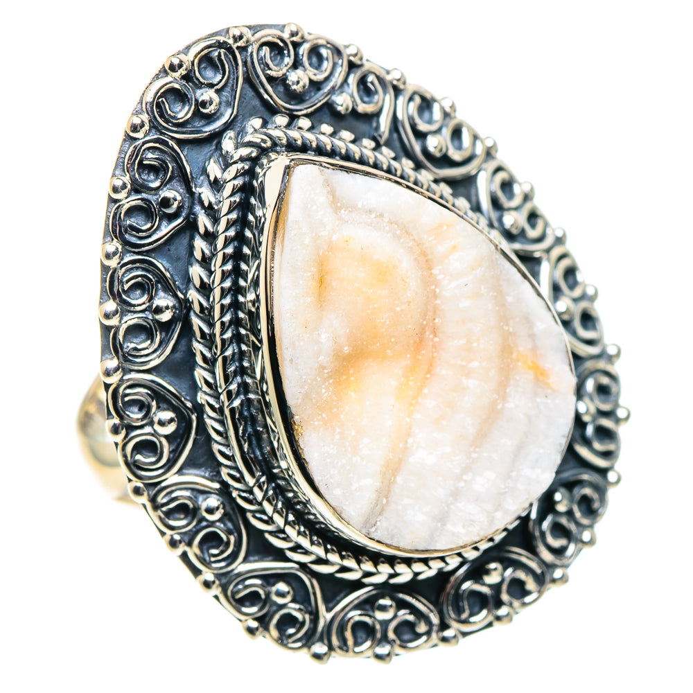 Desert Druzy Rings handcrafted by Anasilvercos - RING93862 - Photo 2