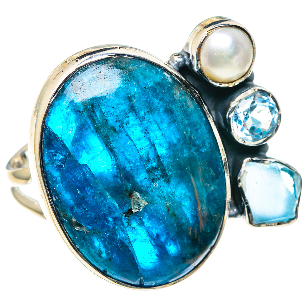 Apatite Rings handcrafted by Anasilvercos - RING93871