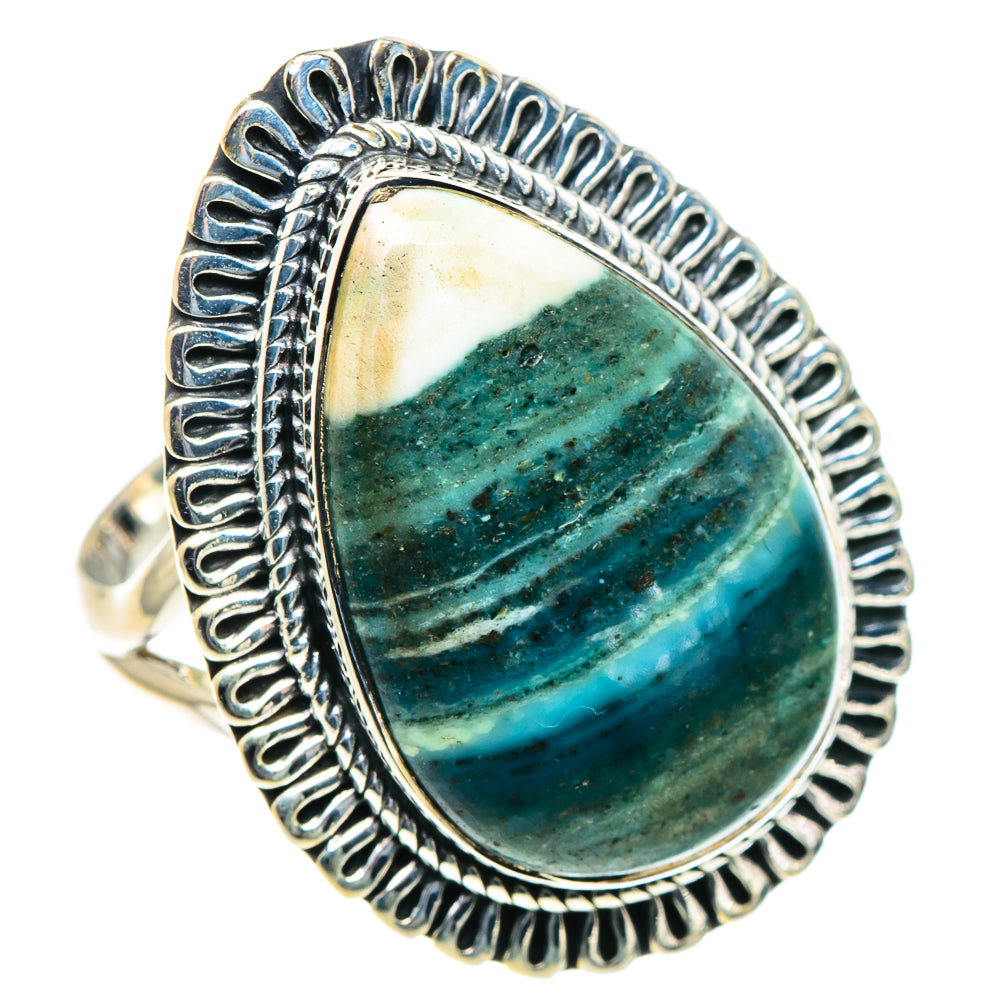 Ocean Jasper Rings handcrafted by Anasilvercos - RING93874
