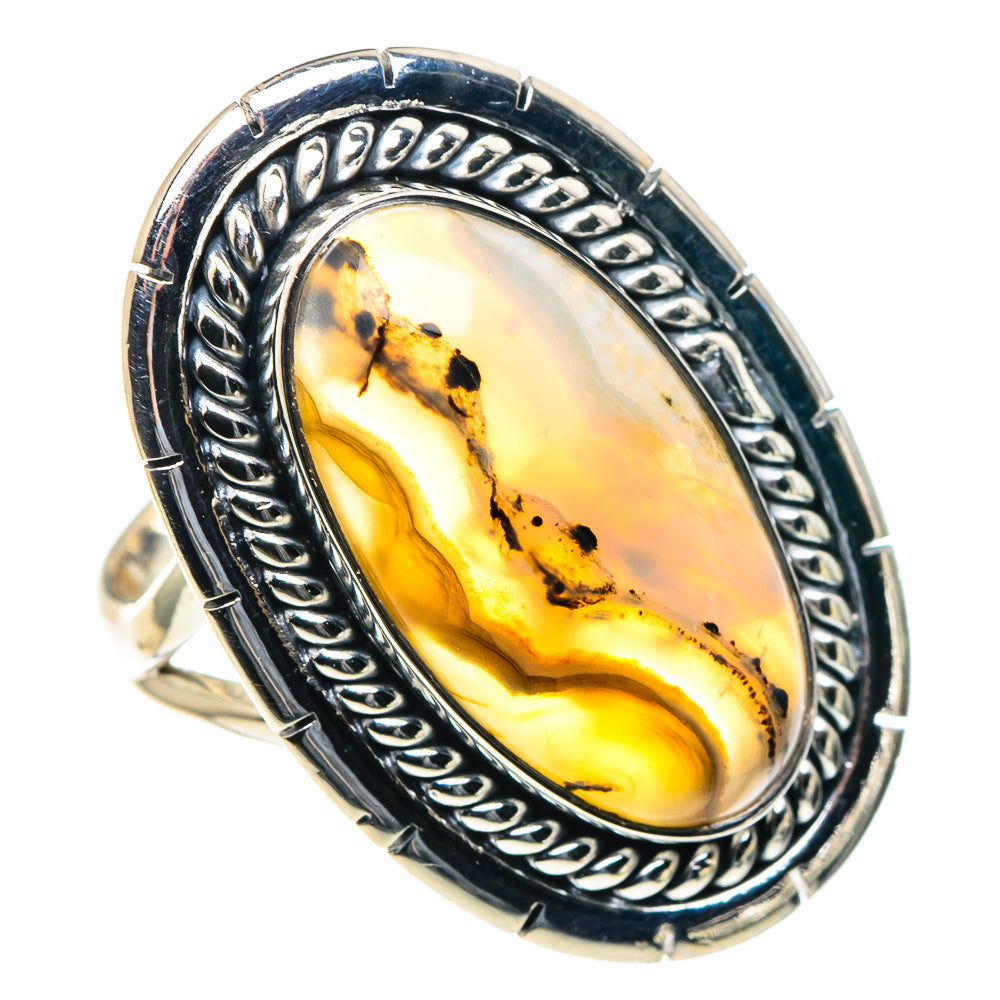 Montana Agate Rings handcrafted by Anasilvercos - RING93880 - Photo 2